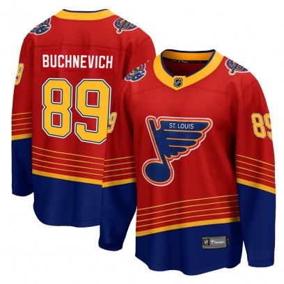 Men's Breakaway St. Louis Blues Pavel Buchnevich Fanatics Branded 2020/21 Special Edition Jersey - Red