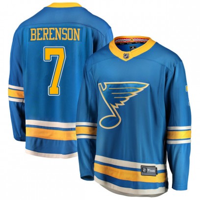 Men's Breakaway St. Louis Blues Red Berenson Fanatics Branded Alternate Jersey - Blue