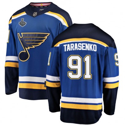 Men's Breakaway St. Louis Blues Vladimir Tarasenko Fanatics Branded Home 2019 Stanley Cup Final Bound Jersey - Blue