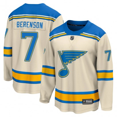 Youth Breakaway St. Louis Blues Red Berenson Fanatics Branded Cream 2022 Winter Classic Jersey - Red