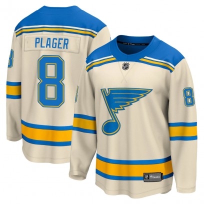 Youth Breakaway St. Louis Blues Barclay Plager Fanatics Branded 2022 Winter Classic Jersey - Cream