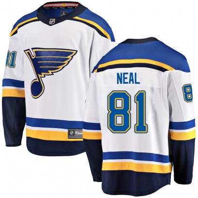 Men's Breakaway St. Louis Blues James Neal Fanatics Branded Away Jersey - White