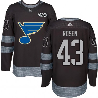 Youth Authentic St. Louis Blues Calle Rosen 1917-2017 100th Anniversary Jersey - Black