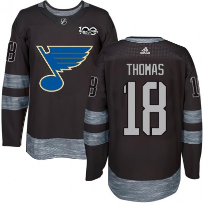 Youth Authentic St. Louis Blues Robert Thomas 1917-2017 100th Anniversary Jersey - Black