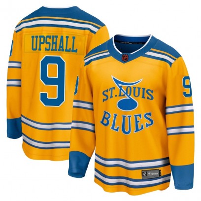 Youth Breakaway St. Louis Blues Scottie Upshall Fanatics Branded Special Edition 2.0 Jersey - Yellow