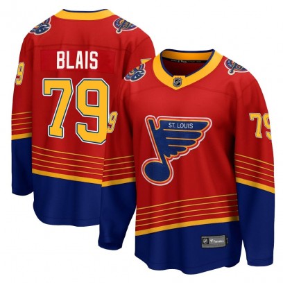 Youth Breakaway St. Louis Blues Sammy Blais Fanatics Branded 2020/21 Special Edition Jersey - Red
