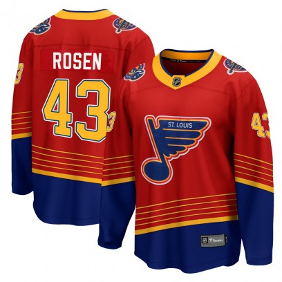 Youth Breakaway St. Louis Blues Calle Rosen Fanatics Branded 2020/21 Special Edition Jersey - Red