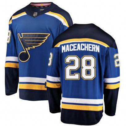 Youth Breakaway St. Louis Blues MacKenzie MacEachern Fanatics Branded Mackenzie MacEachern Home Jersey - Blue