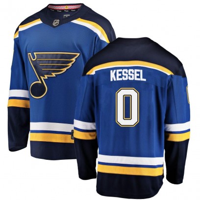 Men's Breakaway St. Louis Blues Matthew Kessel Fanatics Branded Home Jersey - Blue