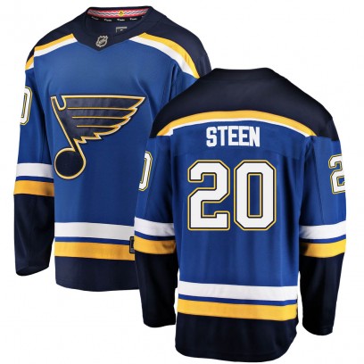 Men's Breakaway St. Louis Blues Alexander Steen Fanatics Branded Home Jersey - Blue