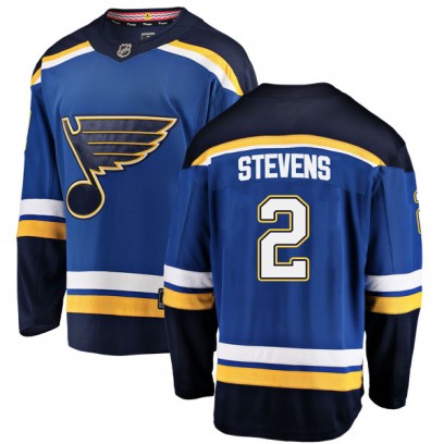 Men's Breakaway St. Louis Blues Scott Stevens Fanatics Branded Home Jersey - Blue