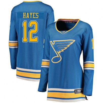 Women's Breakaway St. Louis Blues Kevin Hayes Fanatics Branded Alternate Jersey - Blue