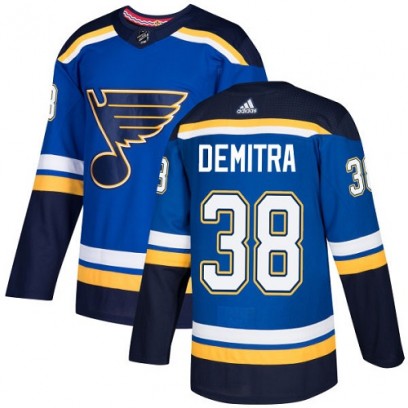 Youth Authentic St. Louis Blues Pavol Demitra Adidas Home Jersey - Royal Blue